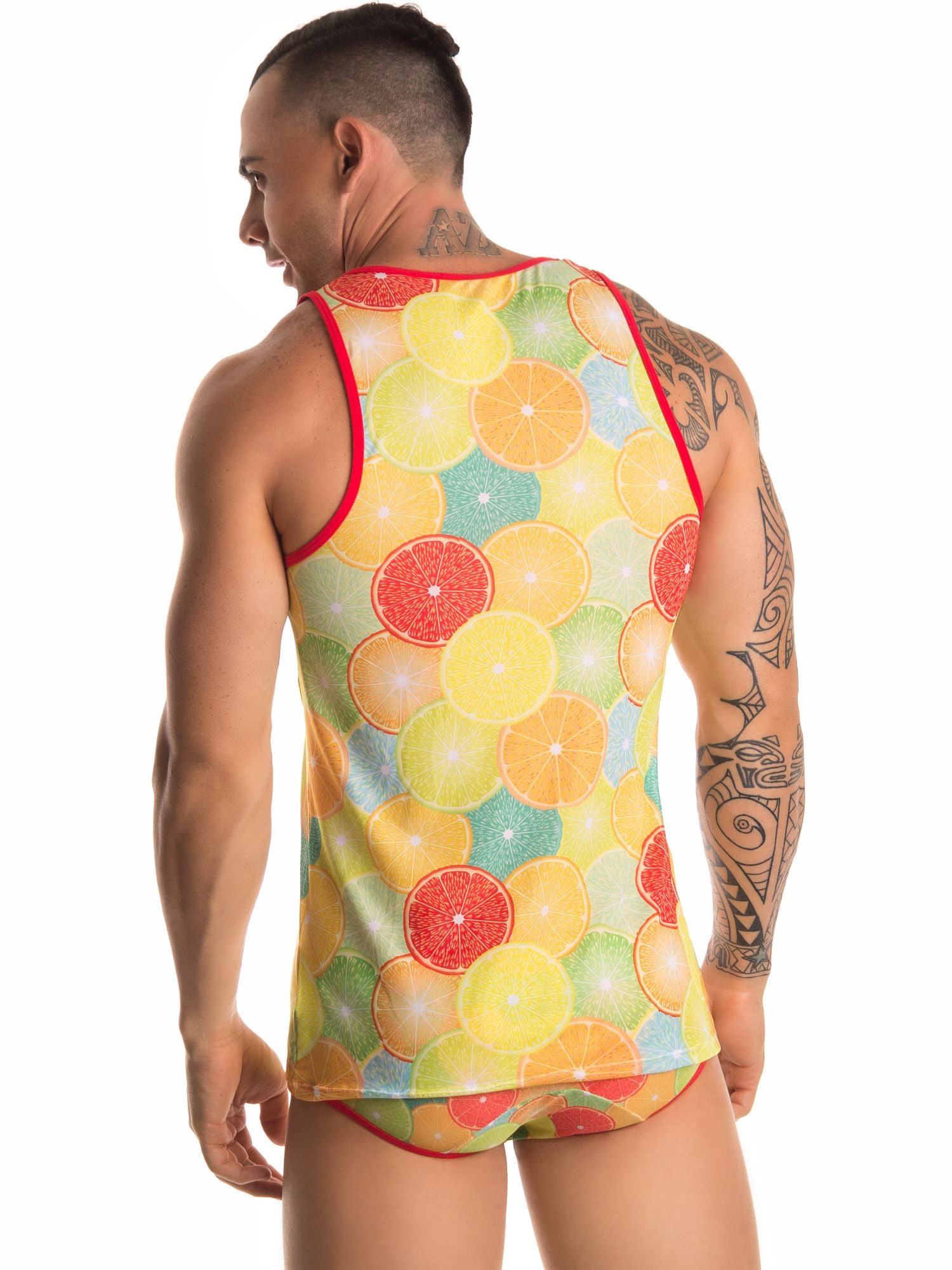 JOR 0255 ORANGE TANK - Top bedruckt Jor Kleidung & Accessoires:Herren:Herrenmode:Shirts & Hemden:T-Shirts nudosz.myshopify.com