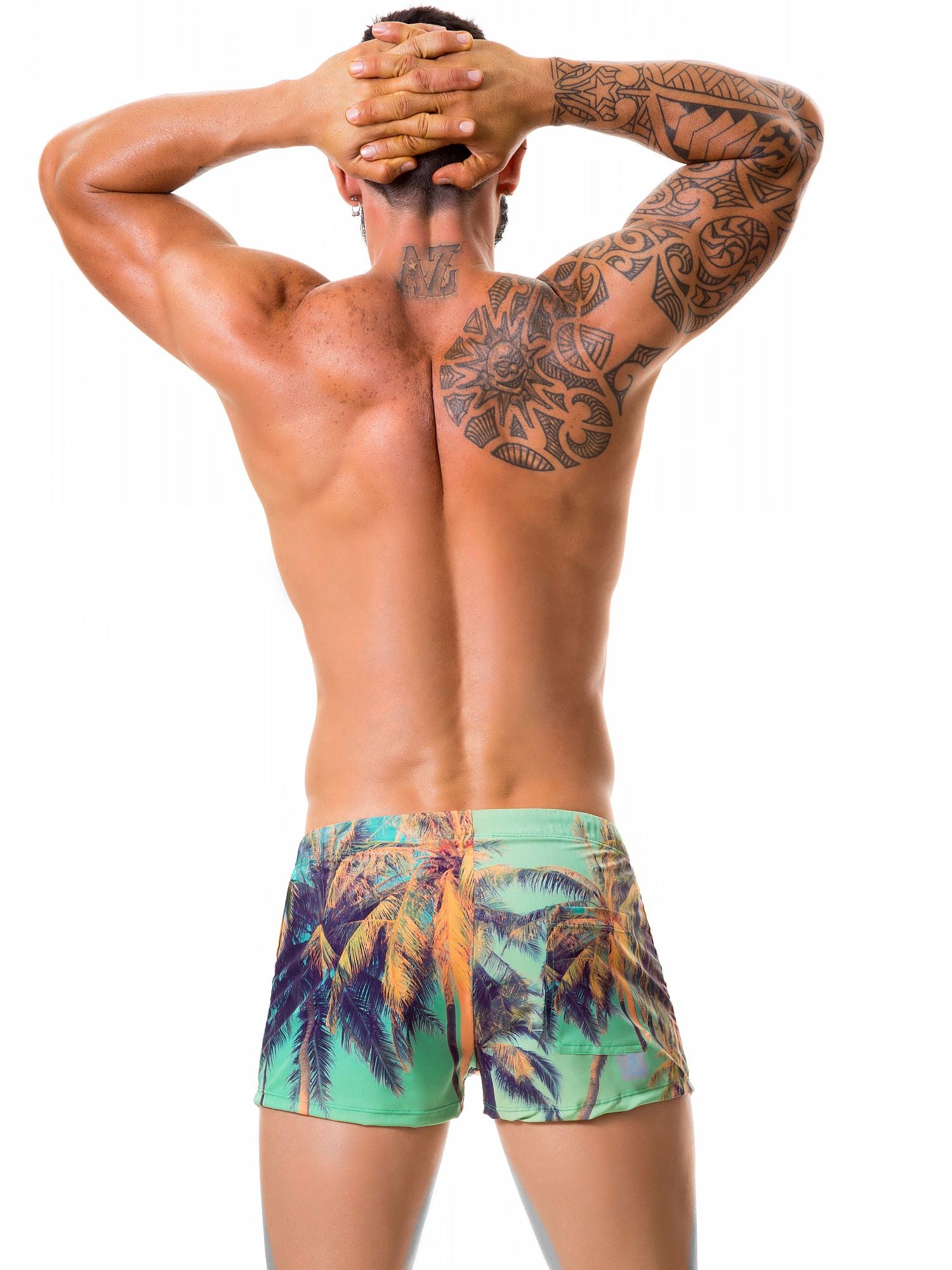JOR 0357 FLORIDA Badeshorts Badehose Surfershorts bedruckt Motiv Jor Kleidung & Accessoires:Herren:Herrenmode:Bademode nudosz.myshopify.com