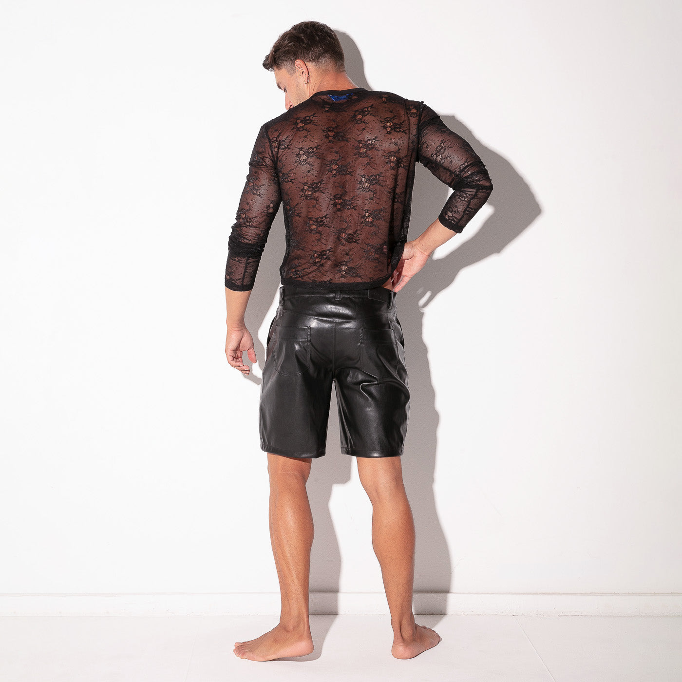 CODE 22 SHEER STRIPE TANKTOP 9776, ärmelloses T-Shirt