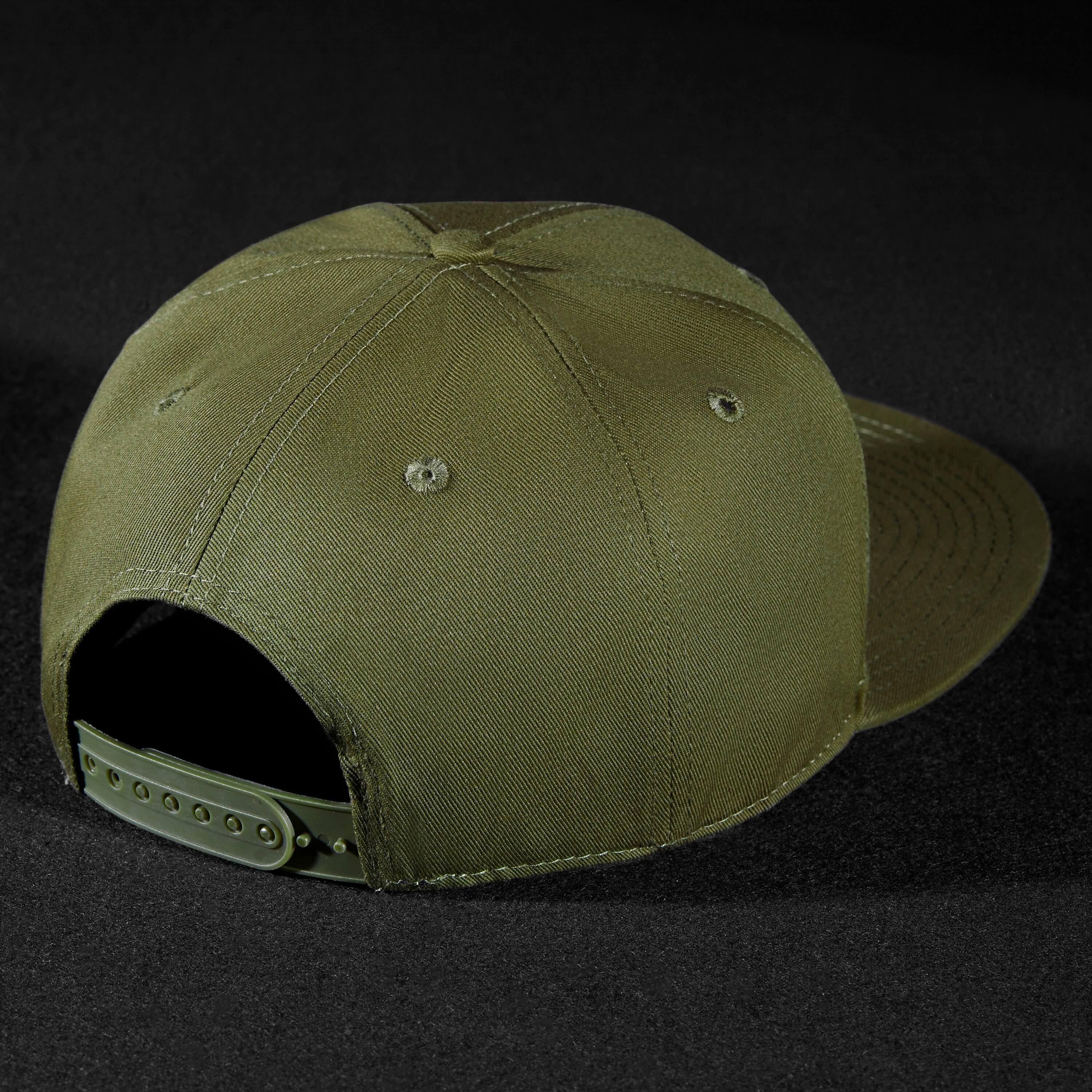 Snapback Cap - Khaki & Khaki