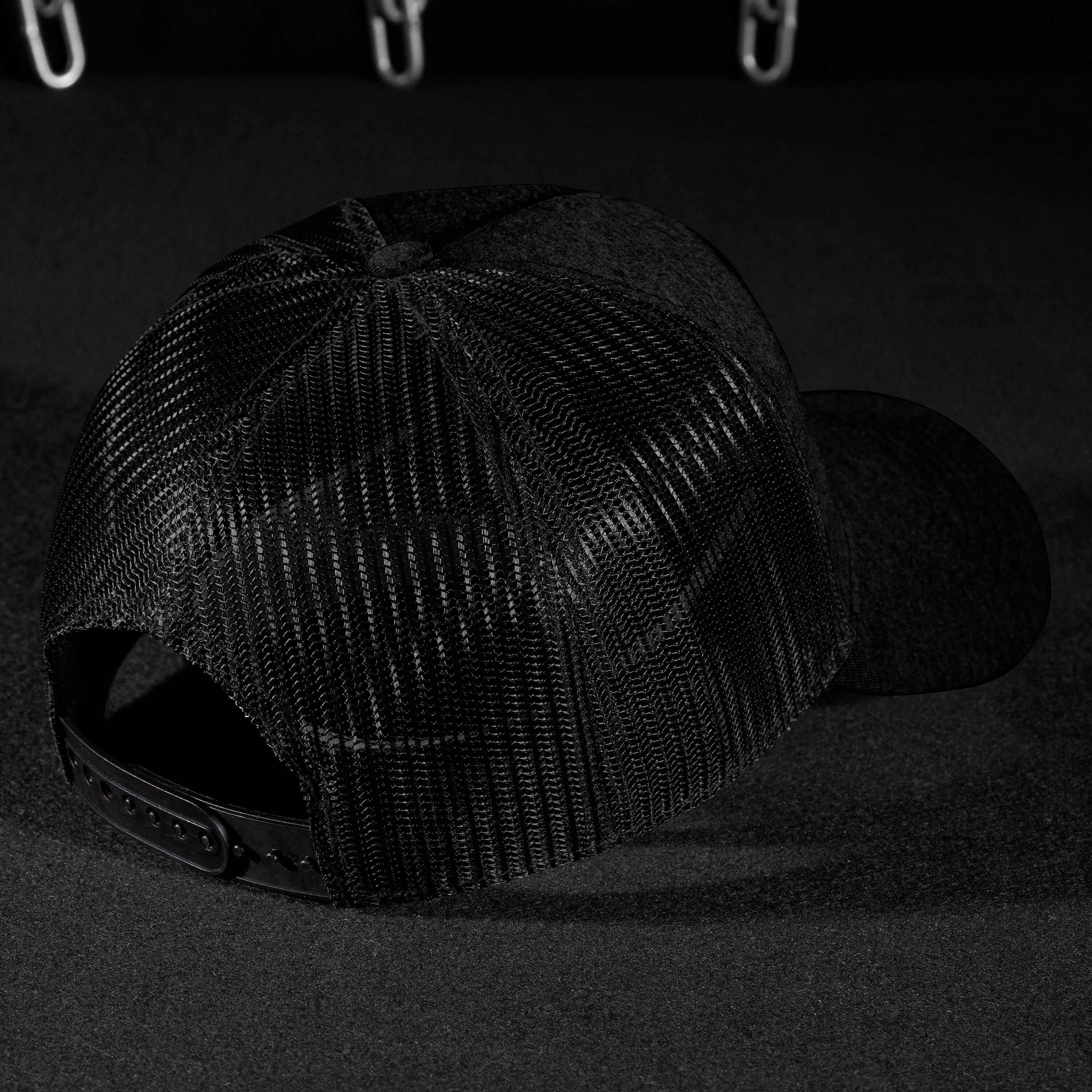 Trucker Basecap - Black & Black