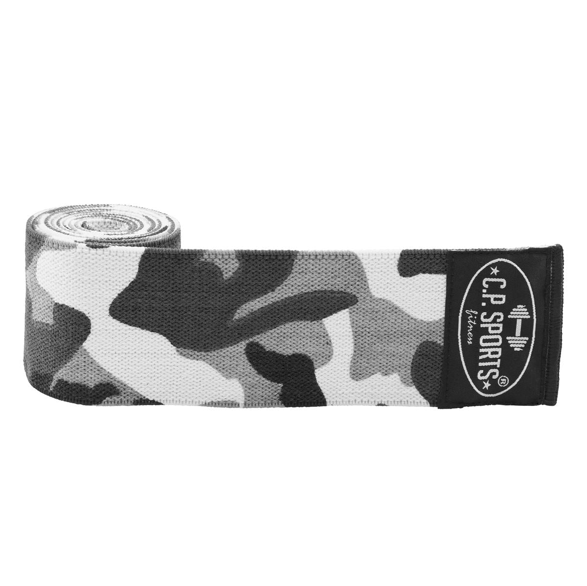 Profi Kniebandagen - Camouflage Weiß - Länge 150cm C.P. Sports - T23