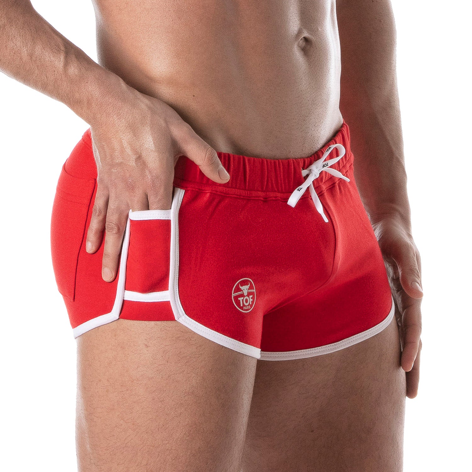 Retro Shorts Red