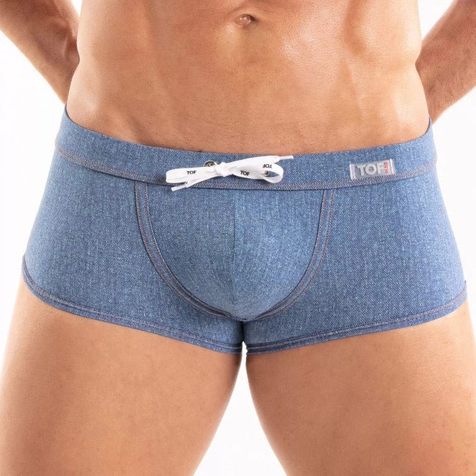 Denim Swim Trunk - noodosz - TOF Paris -
