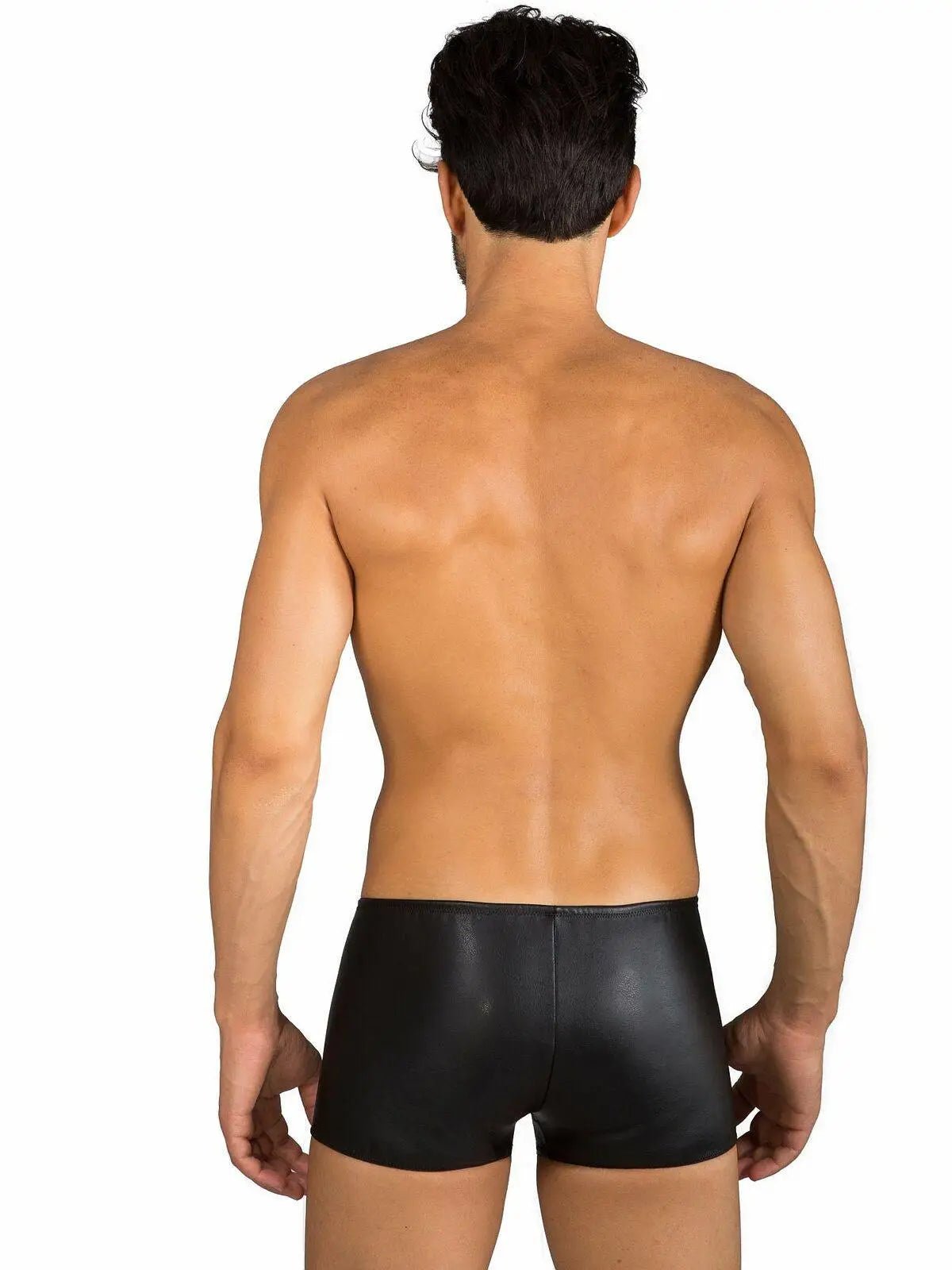 EROS VENEZIANI 6965 Boxer Boxershorts Trunk Unterhose Panty Veganes Leder - noodosz