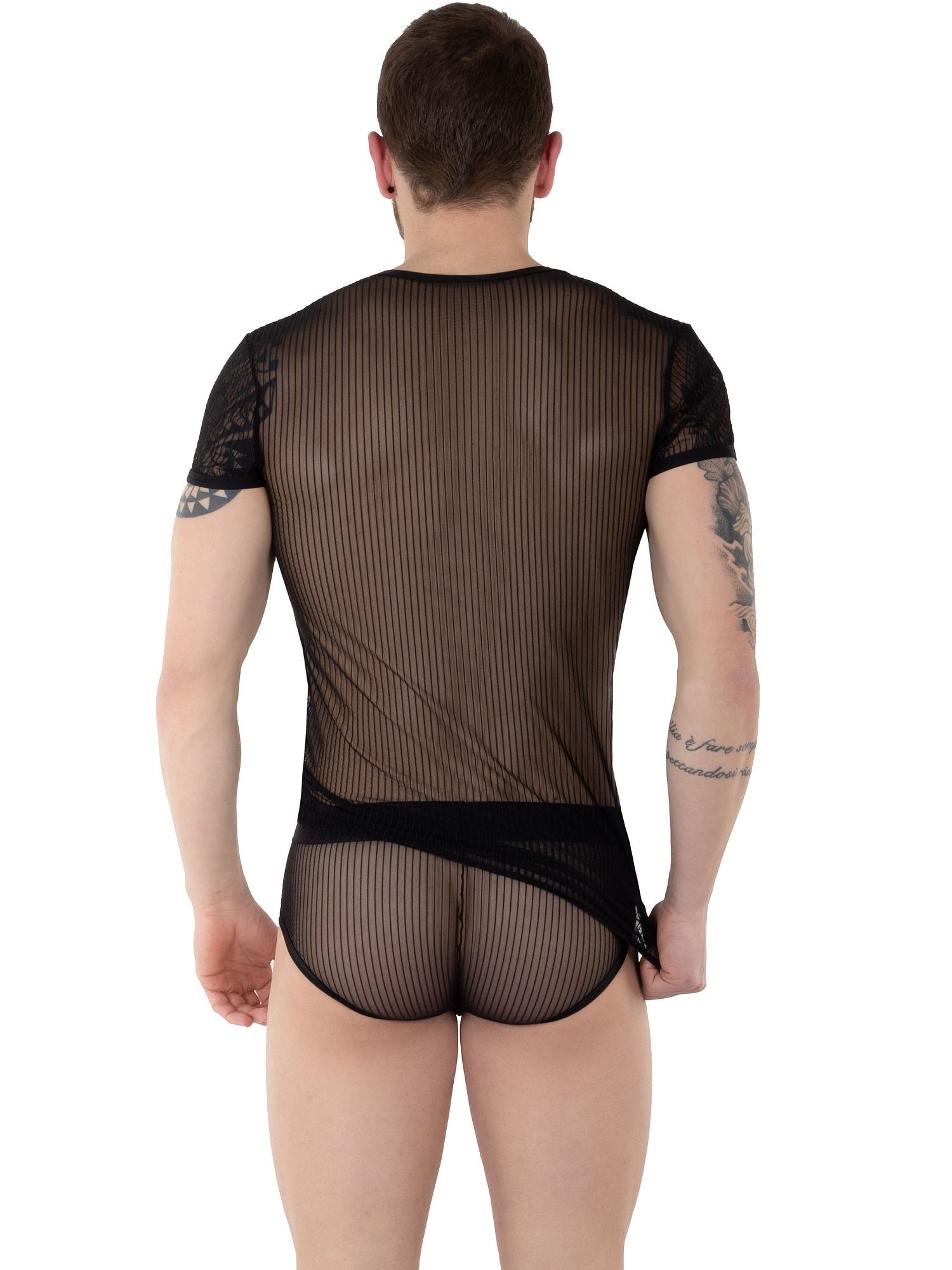 EROS VENEZIANI 7487 - Transparentes T-Shirt - noodosz EROS VENEZIANI 7487 - Transparentes T-Shirt Eros Veneziani Kleidung & Accessoires:Spezielle Anlässe:Erotik:Herrenunterwäsche nudosz.myshopify.com