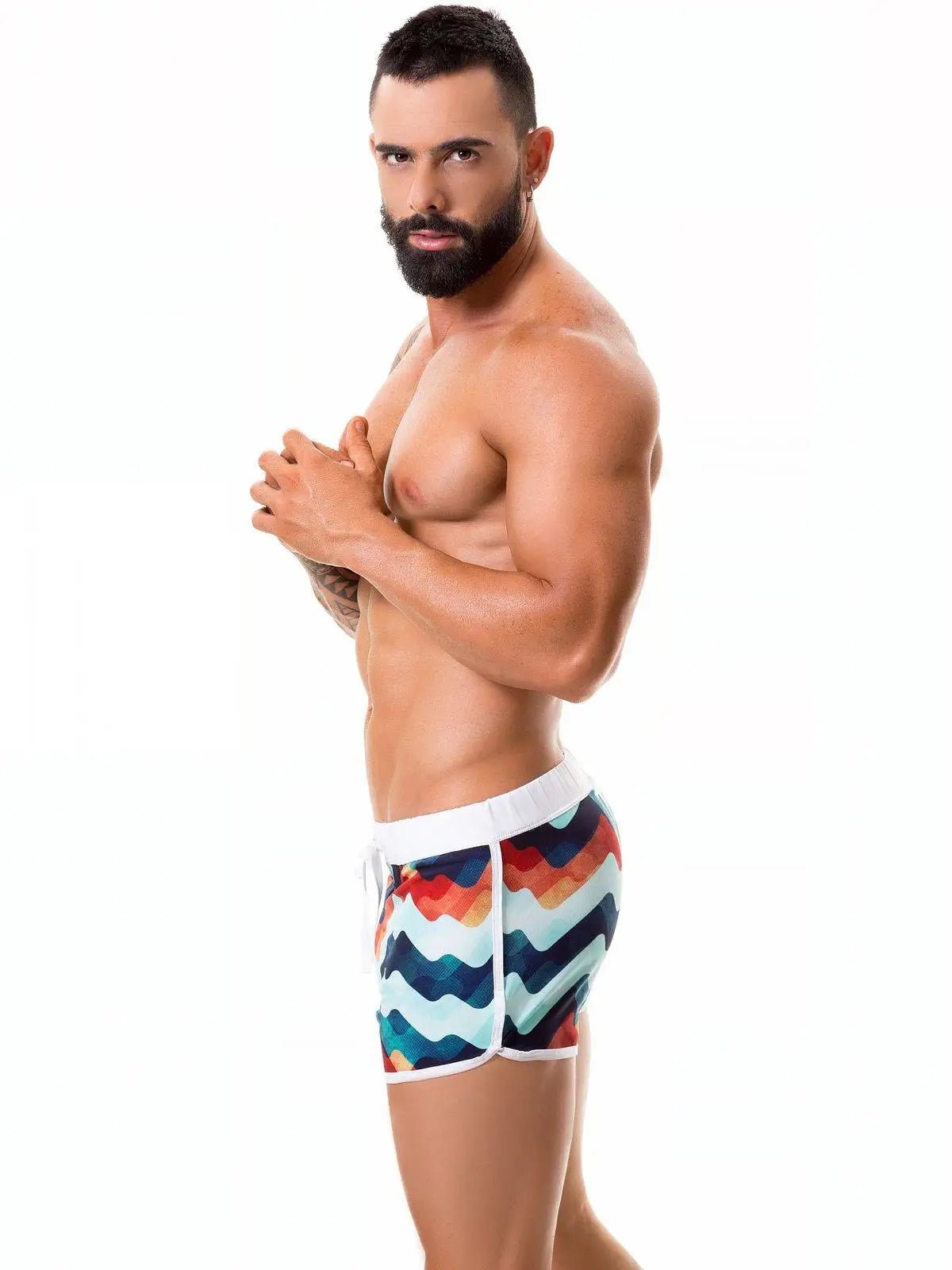 JOR 0356 Badeshorts Badehose kurze Schwimmshorts Surfershort - noodosz JOR 0356 OCEAN kurze Badeshorts Jor Kleidung & Accessoires:Herrenmode:Bademode nudosz.myshopify.com