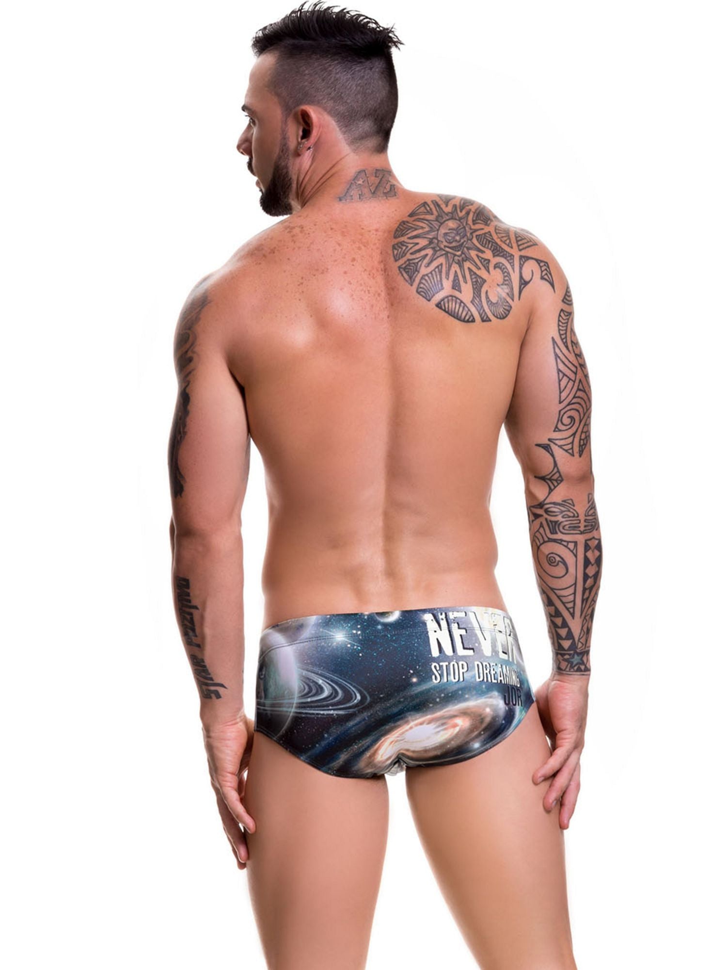 JOR 0500 SPACE MAN, Herren Badehose bedruckt mit Motiv - noodosz - Jor - Kleidung & Accessoires:Herrenmode:Bademode JOR 0500 SPACE MAN, Herren Badehose bedruckt mit Motiv Jor Kleidung & Accessoires:Herrenmode:Bademode nudosz.myshopify.com