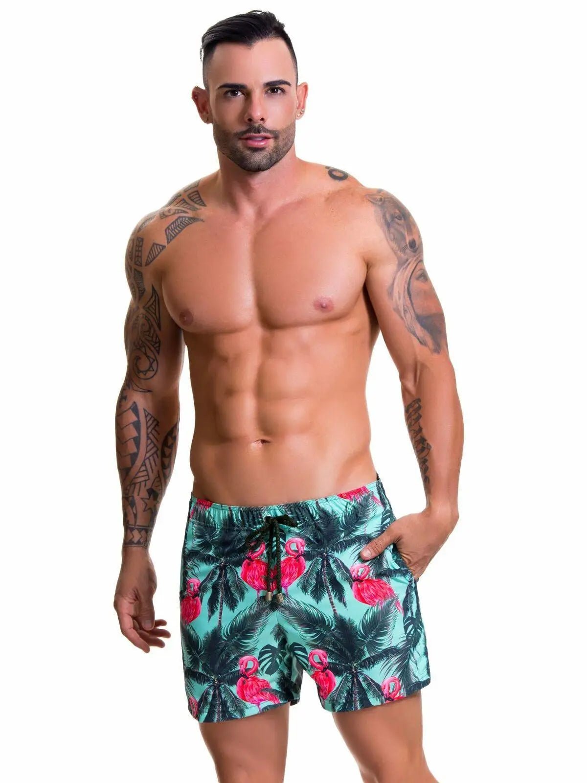 JOR 0588 Surfer Miami Badeshorts - noodosz JOR 0588 Surfer Miami Badeshorts Jor Kleidung & Accessoires:Herrenmode:Bademode nudosz.myshopify.com