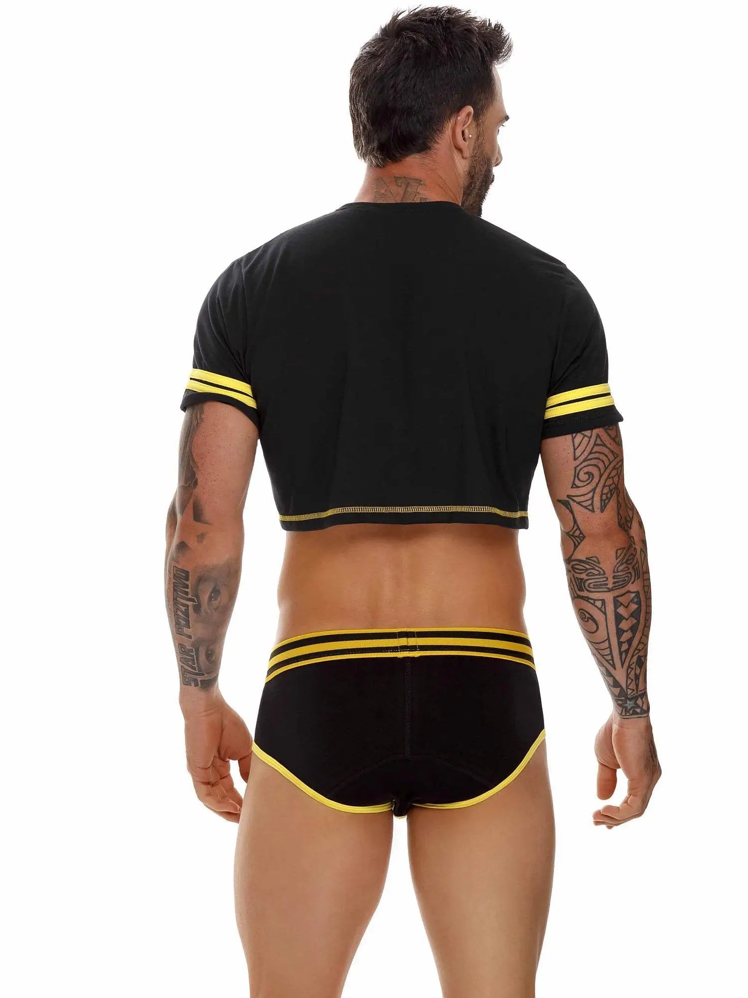 JOR 1617 VARSITY Crop Tank Top Sport Fetish - noodosz JOR 1617 VARSITY Crop Tank Top Sport Fetish Jor Kleidung & Accessoires:Spezielle Anlässe:Erotik:Bondage Bekleidung nudosz.myshopify.com