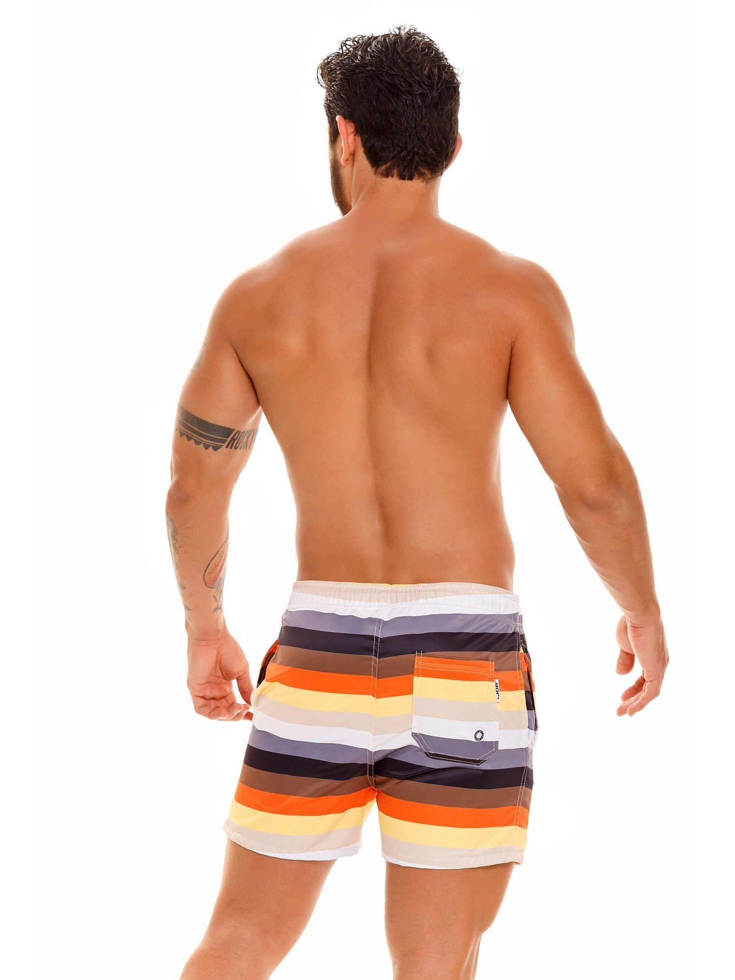 JOR 1910 BEARS Badeshorts - Streifen - noodosz JOR 1910 BEARS Badeshorts - Streifen Jor Kleidung & Accessoires:Herren:Herrenmode:Bademode nudosz.myshopify.com