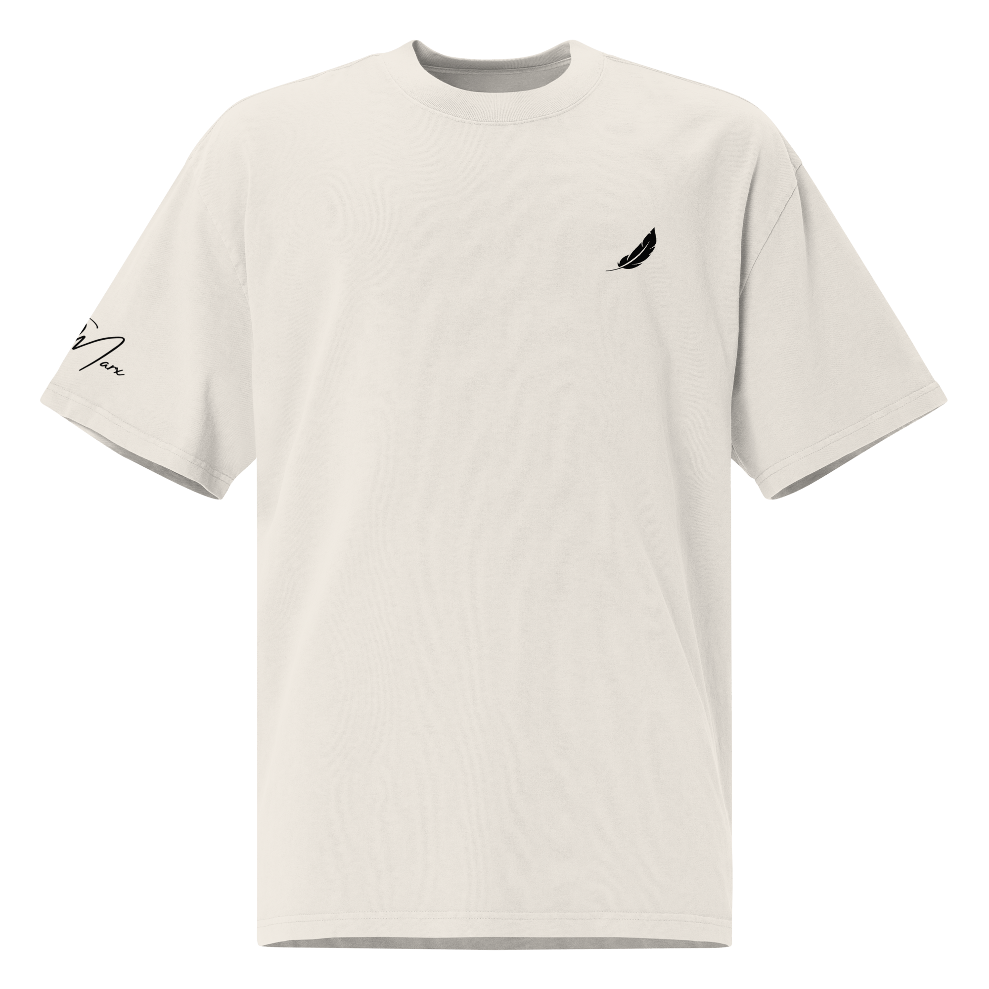 Oversized T-Shirt "LEARNING-DYING"