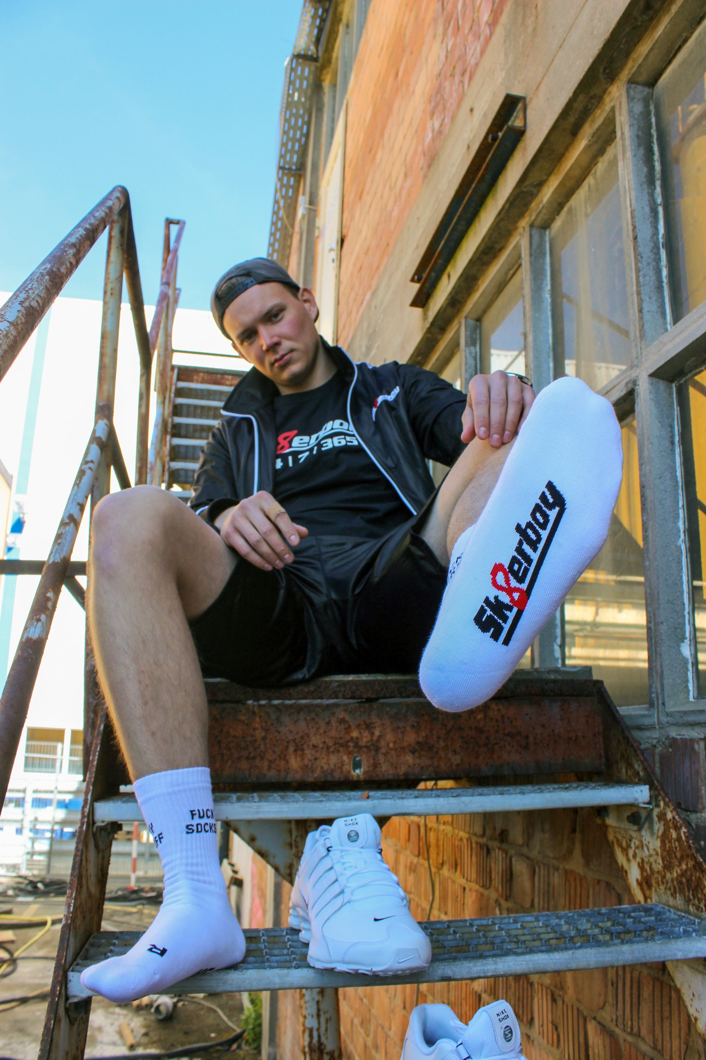 Sk8erboy® SNIFF ME Socks weiß