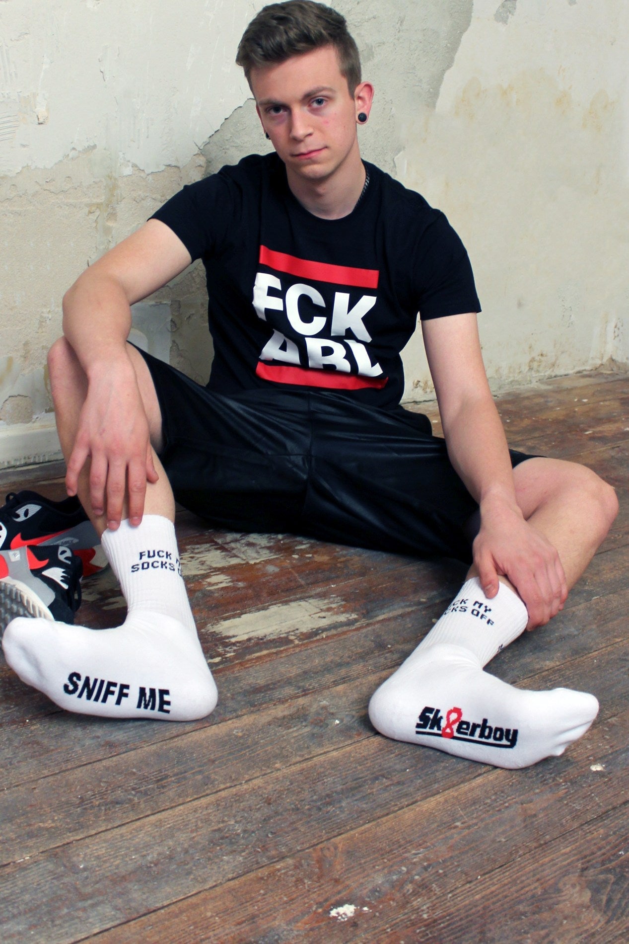 Sk8erboy® SNIFF ME Socks weiß