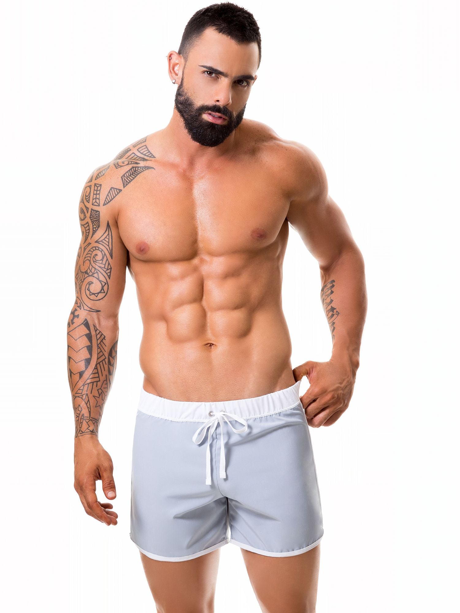 JOR 0360 BAHIA kurze Badeshorts, Surfershort Jor Kleidung & Accessoires:Herrenmode:Bademode nudosz.myshopify.com