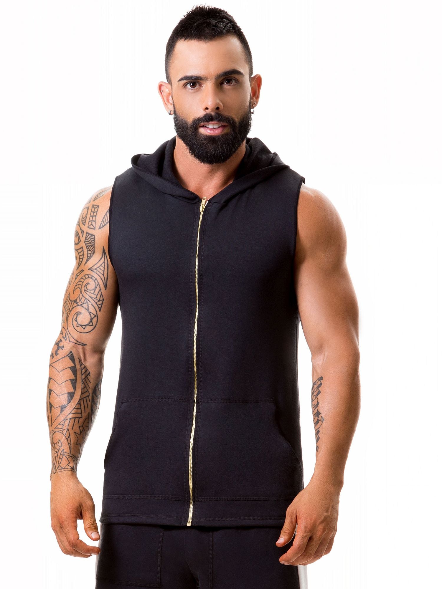 JOR 0363 WARRIOR Hoodie Herren Sweatshirt Kapuzenpulli Jor Kleidung & Accessoires:Herrenmode:Fitnessmode:Sporttops nudosz.myshopify.com