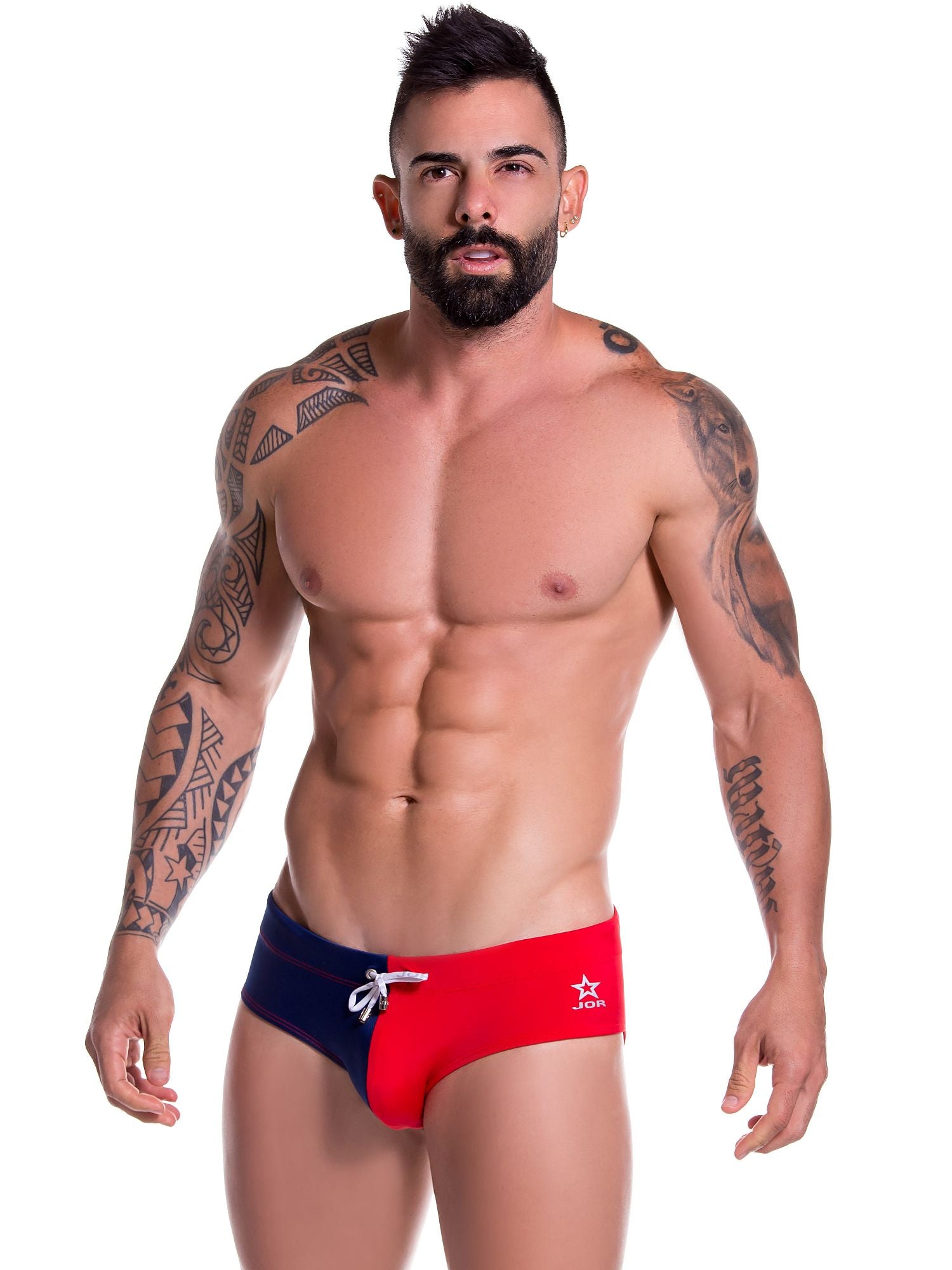 JOR 0758 VERONA Badehose, Badeslip mit Color-Blocking Jor Kleidung & Accessoires:Herren:Herrenmode:Bademode nudosz.myshopify.com