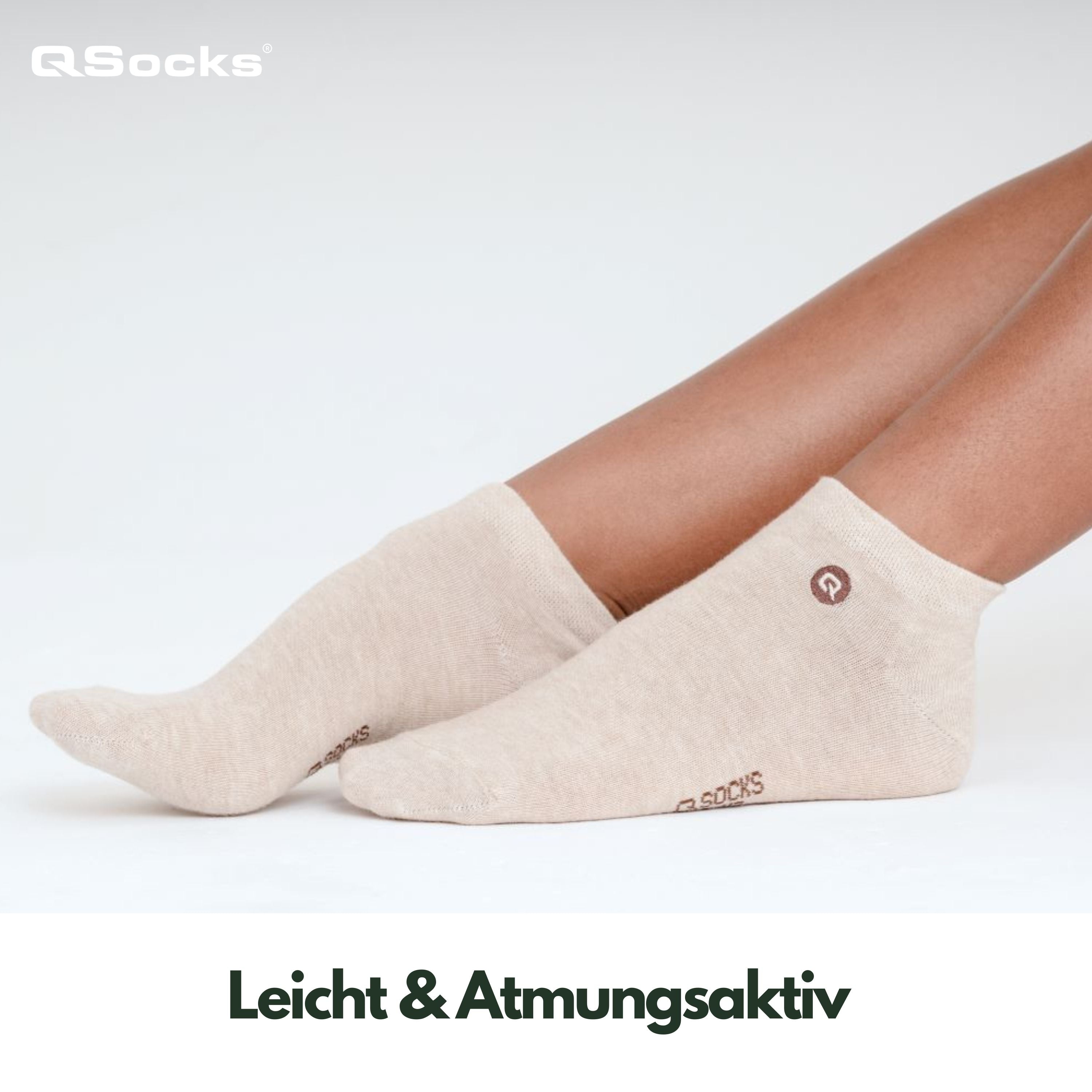 Dünne Sneaker Socken für Damen und Herren 6X Paar