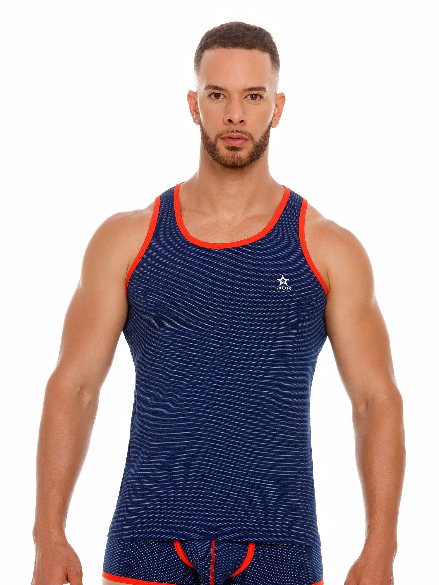 JOR 2061 COLLEGE Tank Top Trainingsshirt Jor Kleidung & Accessoires:Herrenmode:Fitnessmode:Sporttops nudosz.myshopify.com