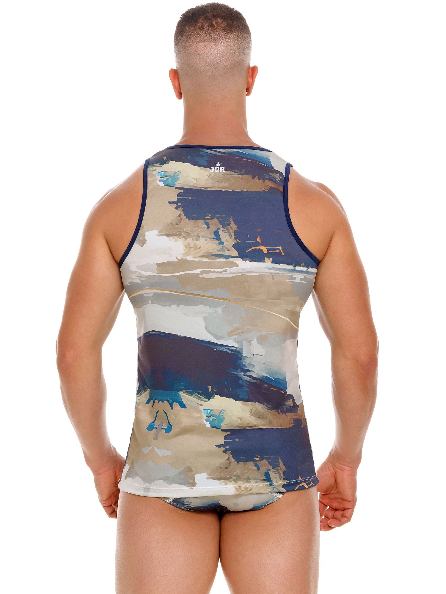 JOR 2091 IRISH TANK - Top bedruckt Jor Kleidung & Accessoires:Herren:Herrenmode:Shirts & Hemden:T-Shirts nudosz.myshopify.com