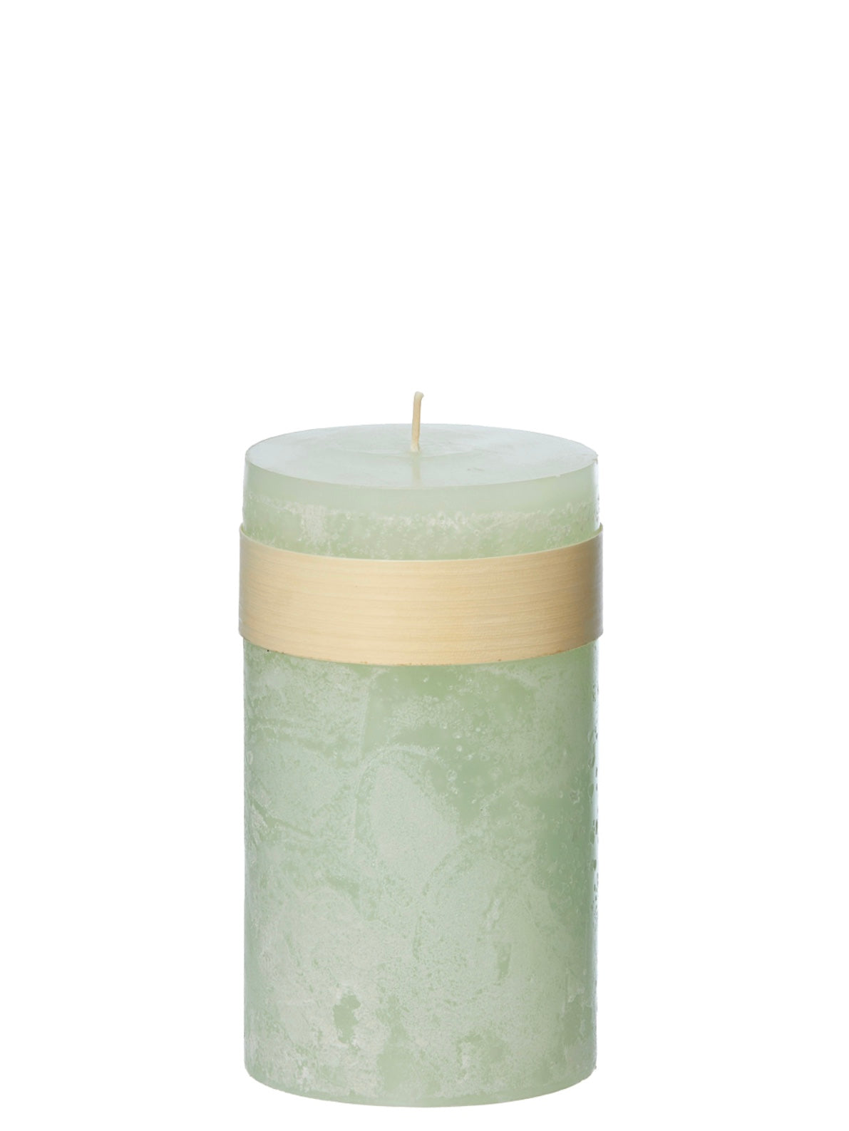 Blockkerze Timber 8x15cm, in mehreren Farben