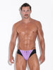 CODE 22 Tarifa Swim Brief in purple with adjustable drawstring and contrasting black details. CODE 22  TARIFA SWIM BRIEF 25111 - Badehose mit Push-Up Einlage Code 22 Kleidung & Accessoires:Herren:Herrenmode:Bademode nudosz.myshopify.com