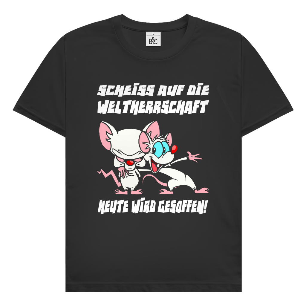 Herren T-Shirt Pinky & Brain