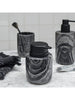 Seifenspender MARBLE schwarz/grau
