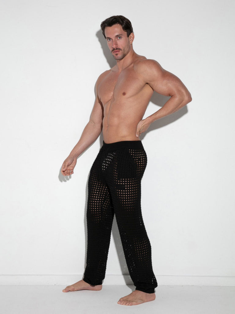 CODE 22 CROCKET KNIT Pant 7011, Strickhose Code 22 Kleidung & Accessoires:Spezielle Anlässe:Erotik:Herrenunterwäsche nudosz.myshopify.com