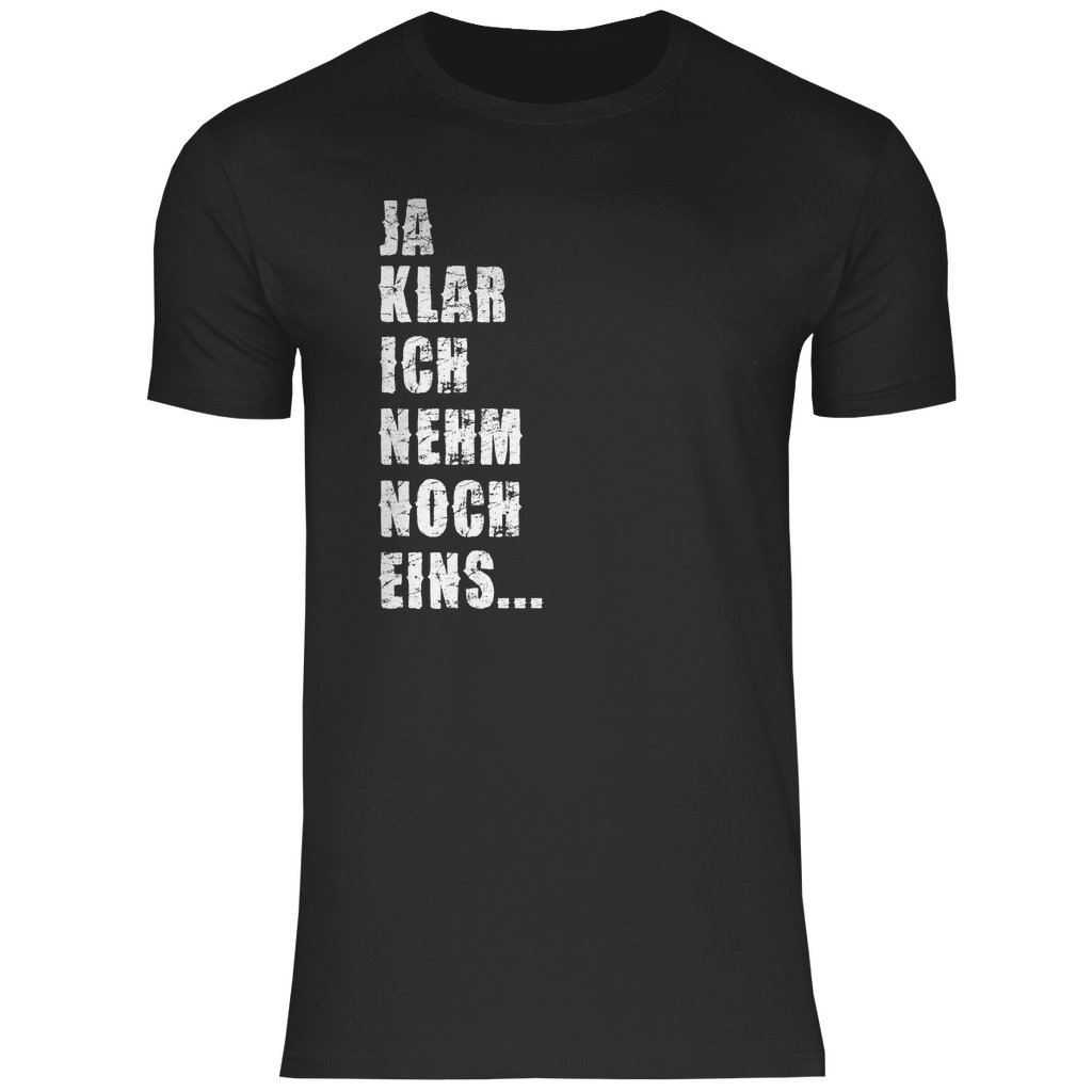Herren T-Shirt Ja klar