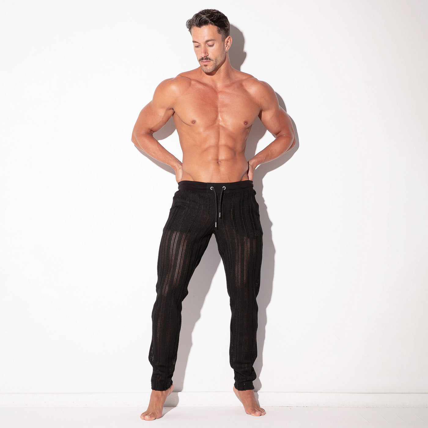 CODE 22 OASIS OPEN WORK JOGGER 9770, Strickhose