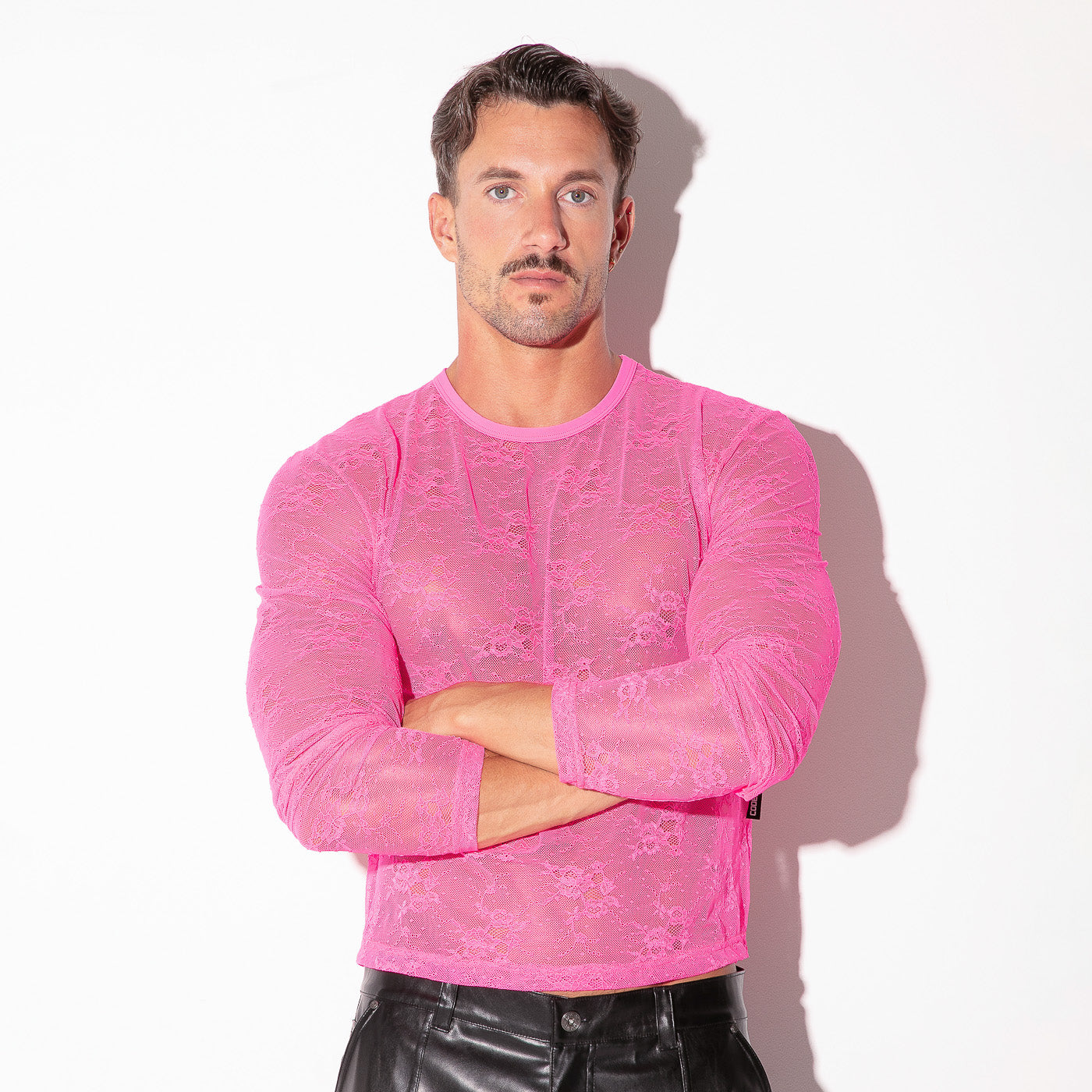 CODE 22 SHEER STRIPE TANKTOP 9776, ärmelloses T-Shirt