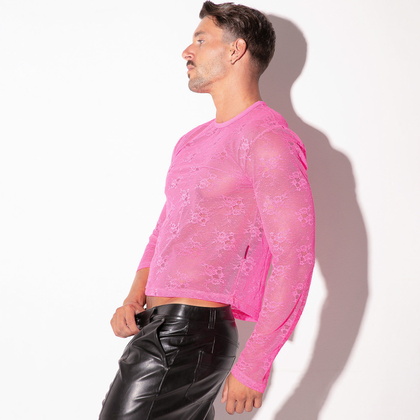 CODE 22 SHEER STRIPE TANKTOP 9776, ärmelloses T-Shirt