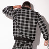 CODE 22 Cameron Plaid Bomber Jacket; 9790