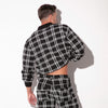 CODE 22 Cameron Plaid Bomber Jacket; 9790