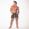 Code 22 - CAMERON PLAID SHORT 9792, kurze Chinohose in Karomuster
