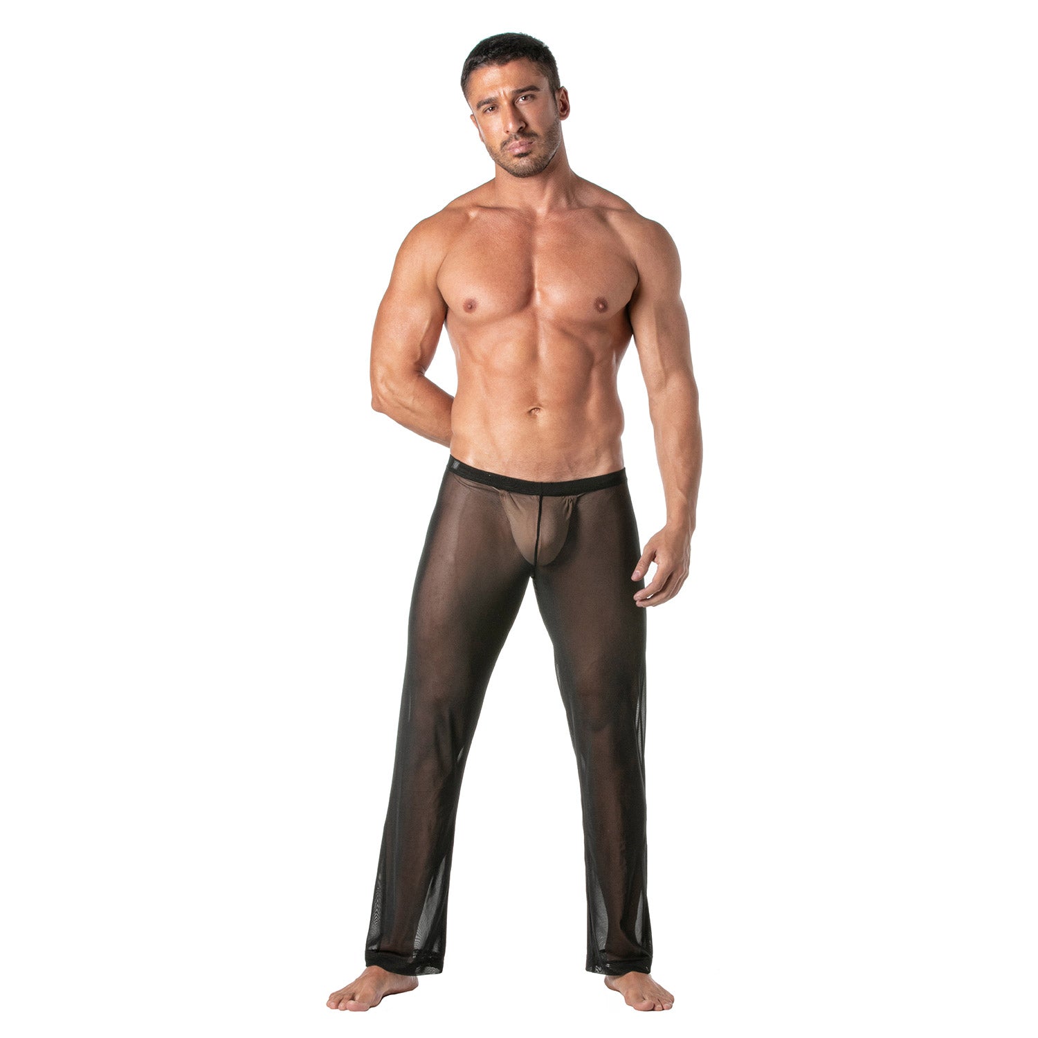 Mesh Kimono Pants For Men