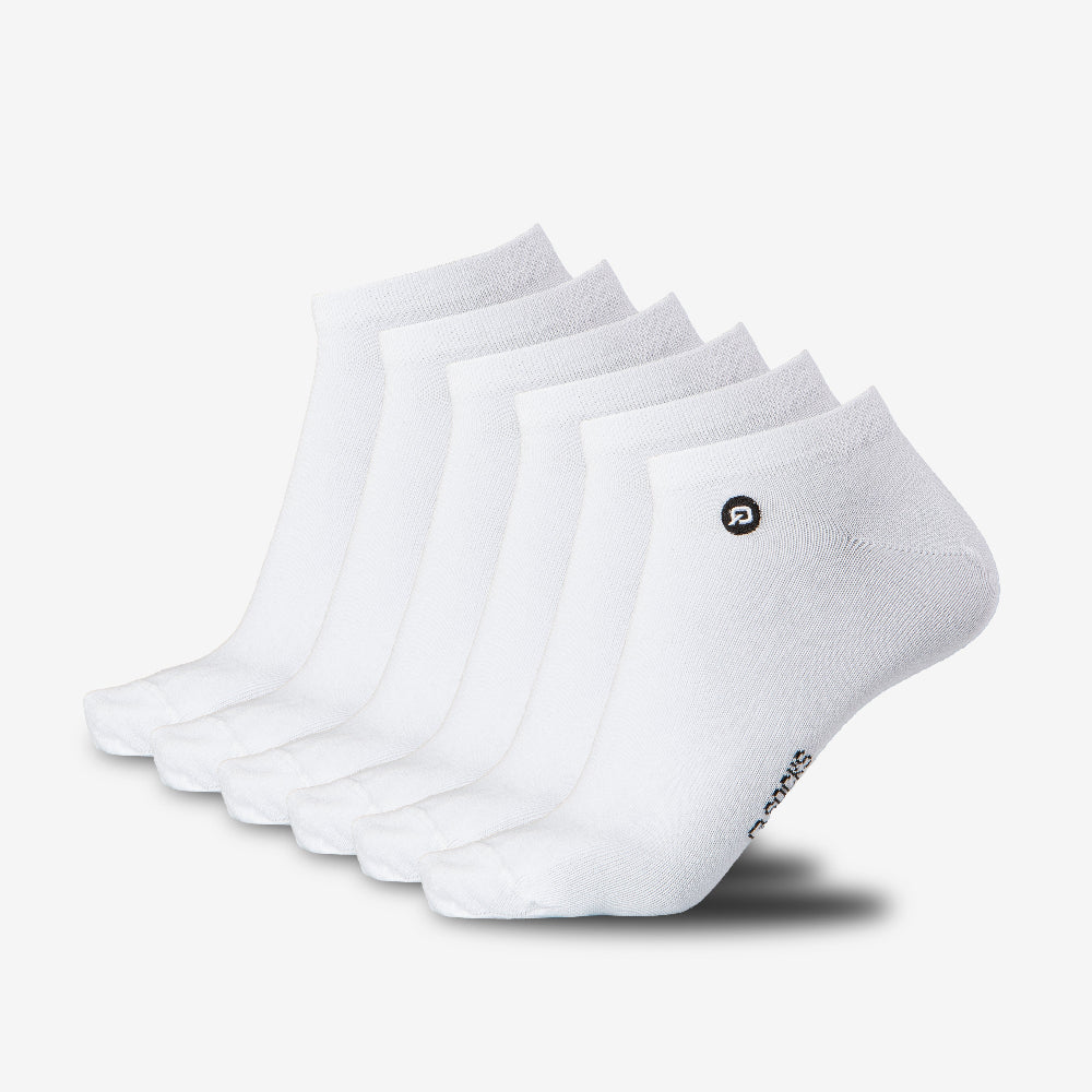 Dünne Sneaker Socken für Damen und Herren 6X Paar