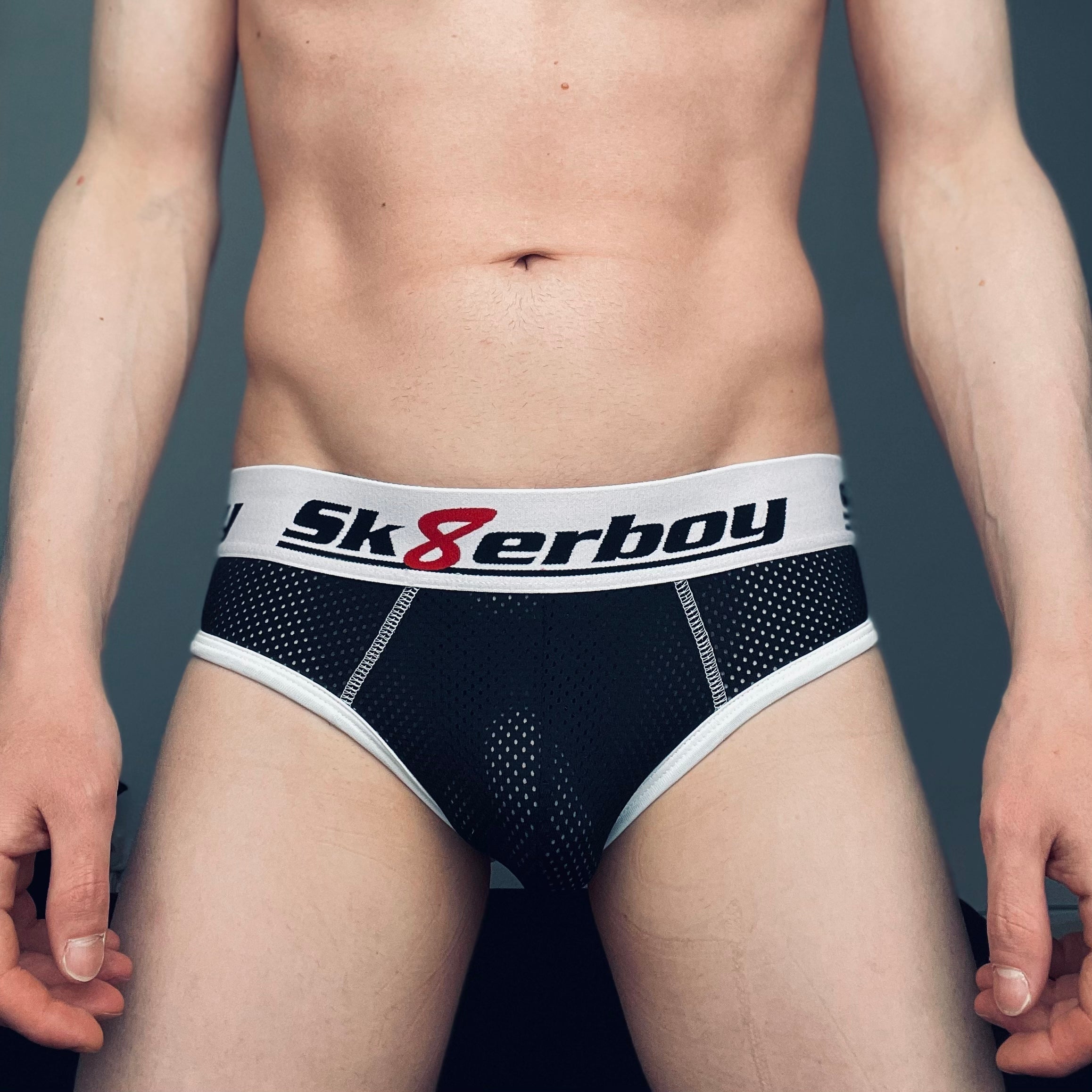 Sk8erboy® Mesh Backless Brief schwarz Sk8erboy® Underwear nudosz.myshopify.com