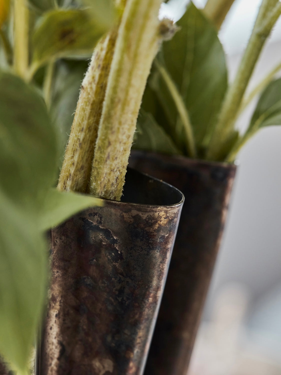 Eisenvase HDFlood antikbraun