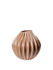 Vase Wide M apricot