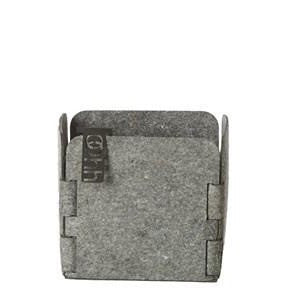 Aufbewahrungsbox Eco-Felt grau
