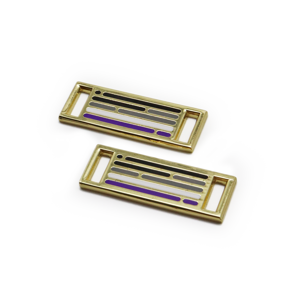 2x Diversity Schnürsenkel Badge