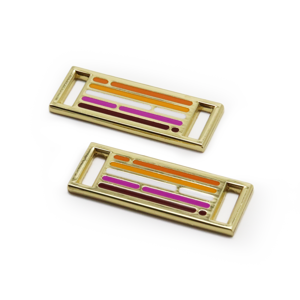 2x Diversity Schnürsenkel Badge