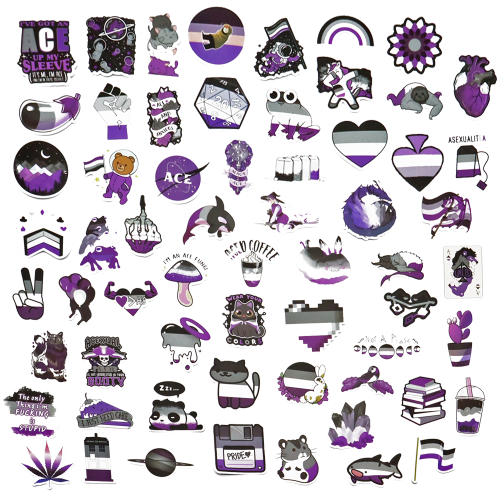 LGBTQ Sticker Set (> 50 Motive)