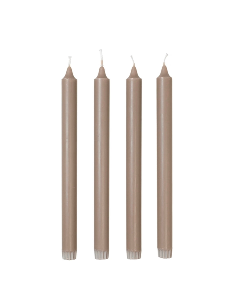 Stabkerze Eco Taper 4er Packung H28, in 3 Farben