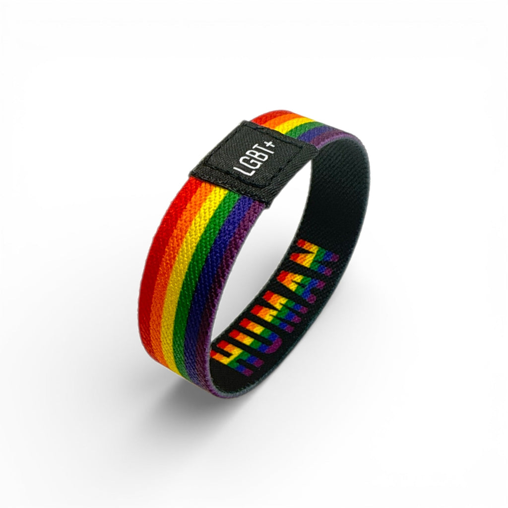 LGBT+ Armband (DUO) - Rainbow & Human