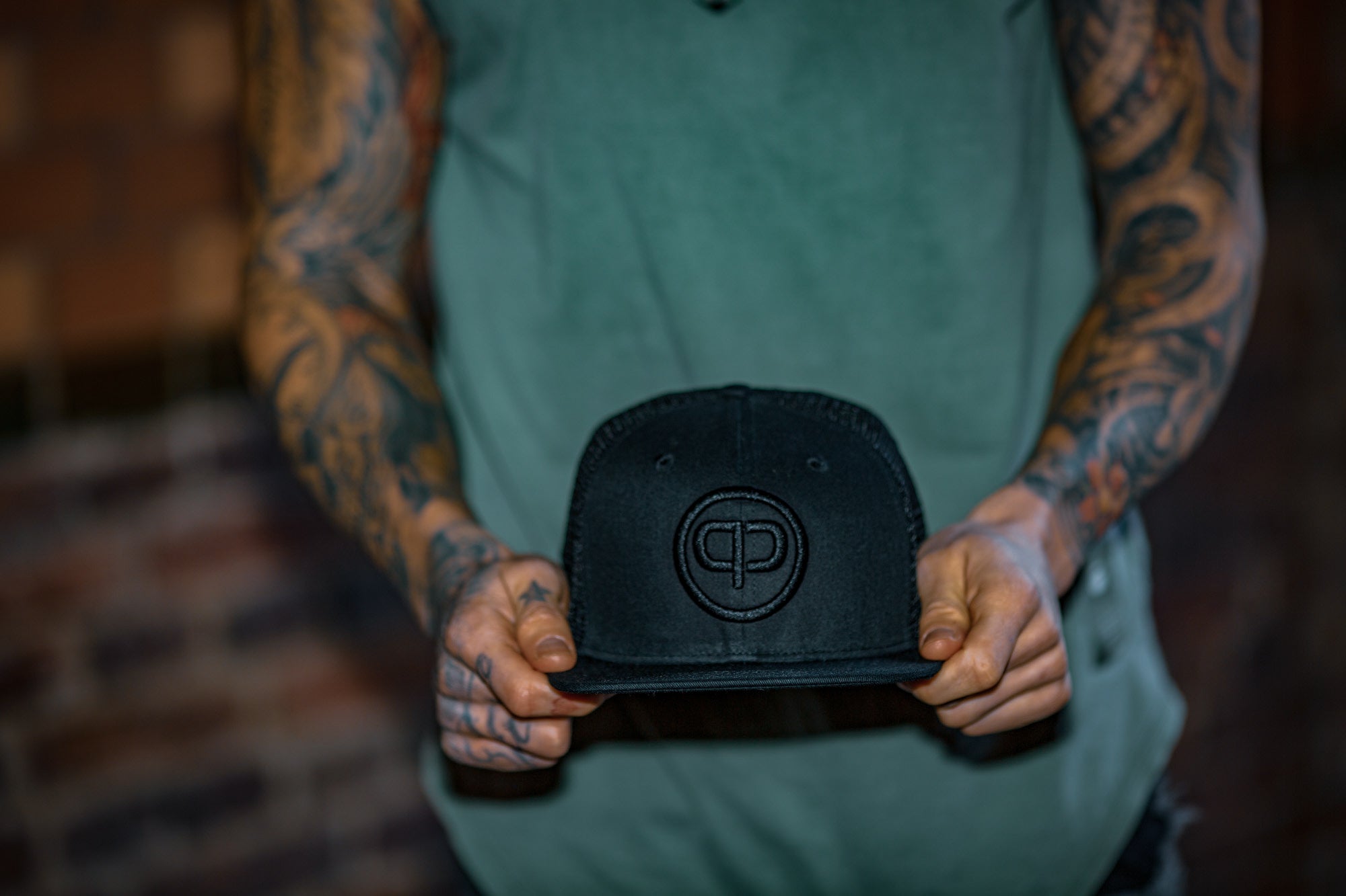 Trucker Cap - Black & Black