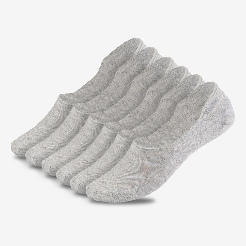 Medium Cut Ballerina Socken für Damen und Herren 6X Paar