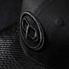 Snapback Cap - Black & Black Carbon